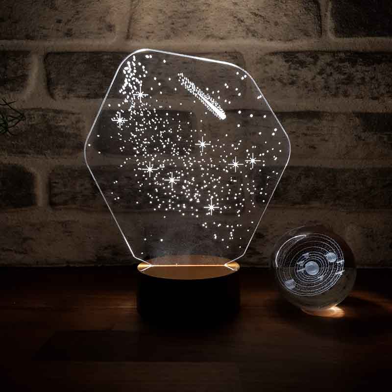 Comet Lamp Design