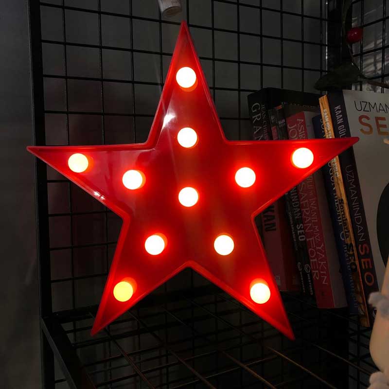 LED Dekoratif Star Lamba