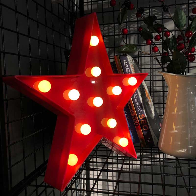 LED Dekoratif Star Lamba