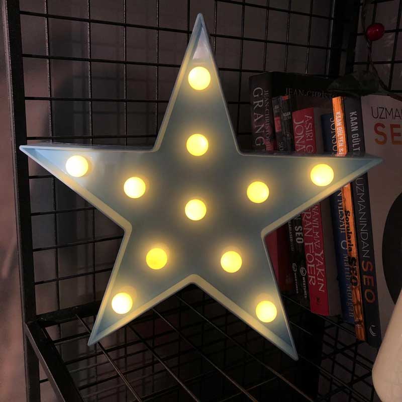 LED Dekoratif Star Lamba