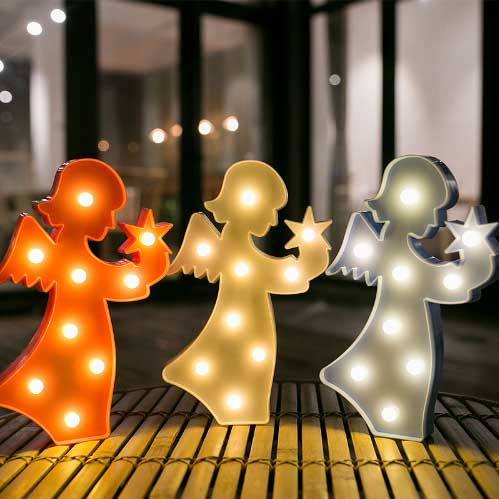 LED angel decorative lamp