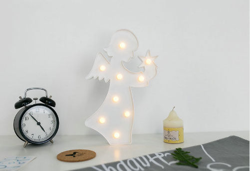 LED angel decorative lamp