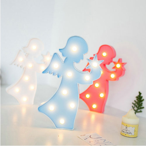 LED angel decorative lamp