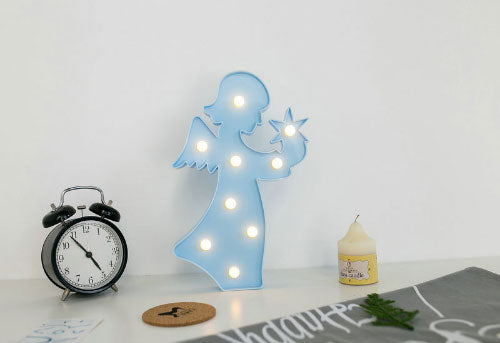 LED angel decorative lamp