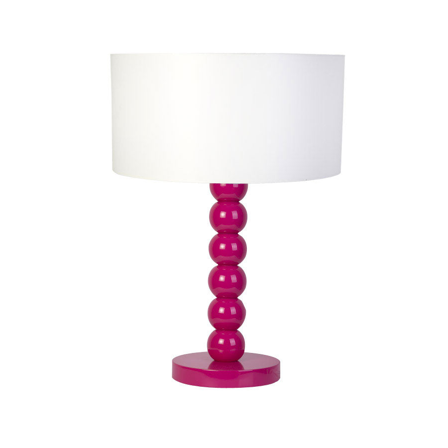 Leto Table Lamp Fuchsia