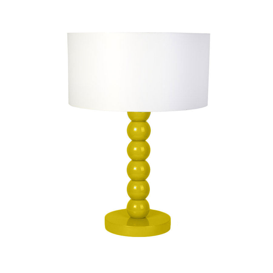 Leto table lamp mustard