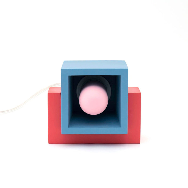 Marshmallow - Colored Concrete Table Lamp