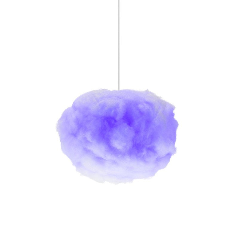 Cloud Pendant Lighting Small White Cord