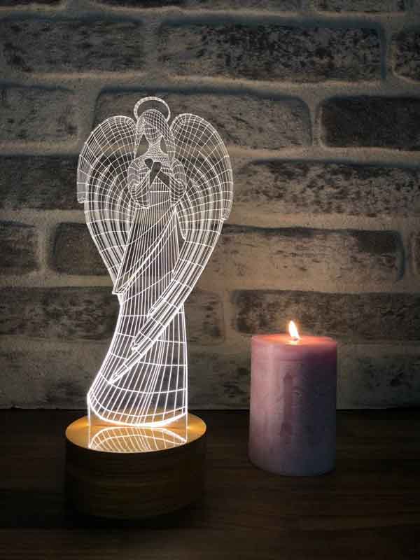 3D Angel Led Night Light