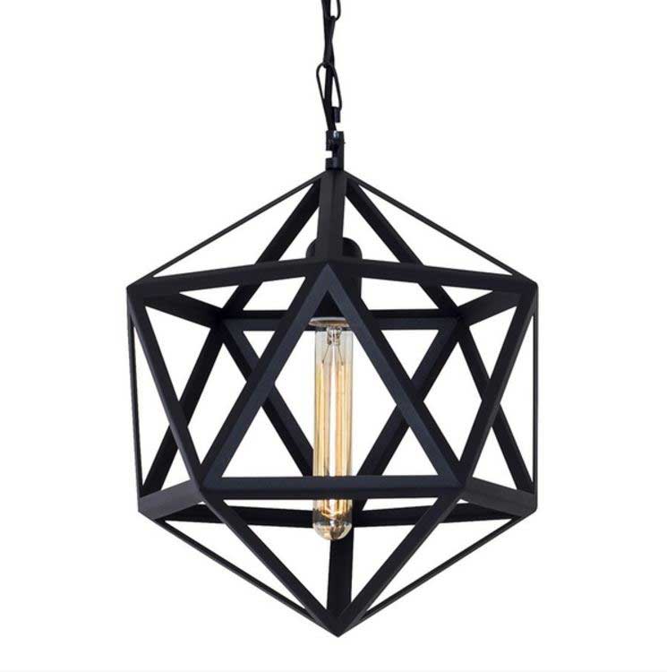 Metal pendant lighting