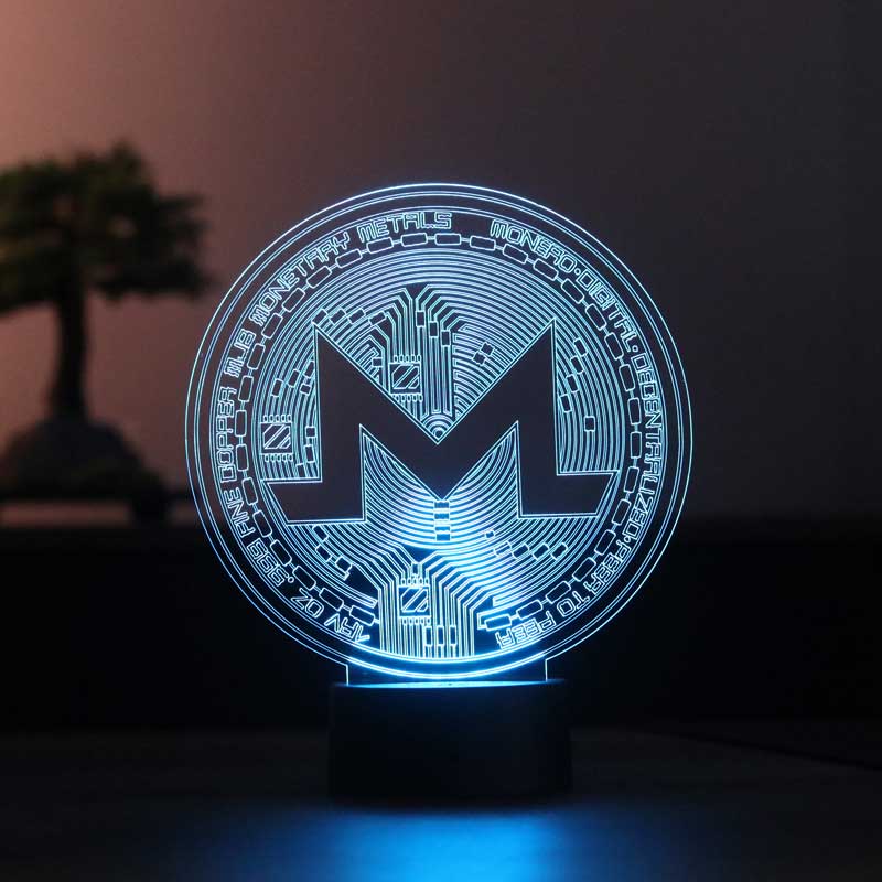 Monerocoin Figürlü Dekoratif Hediye Led Masa Lambası | BYLAMP