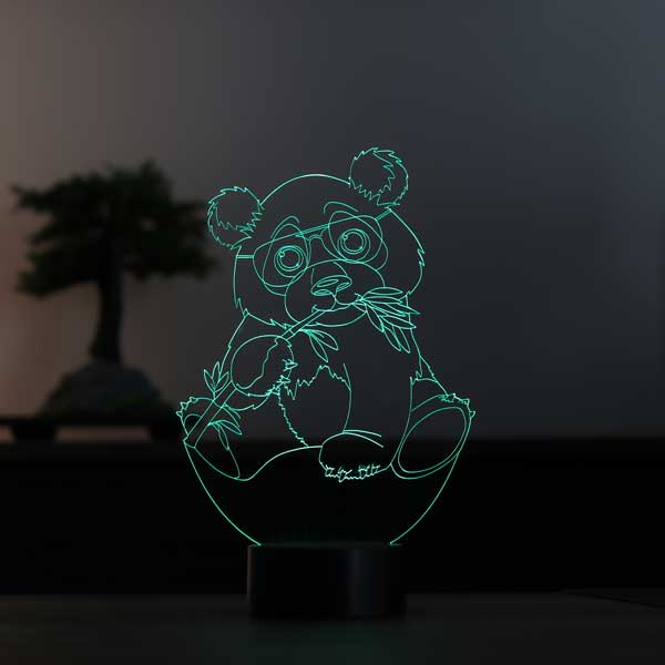 3D Panda Led Night Light