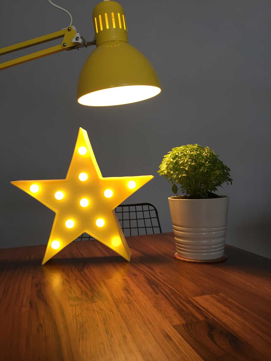 LED Dekoratif Star Lamba