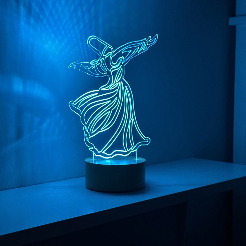 3-D Semazen LED Table Lamp