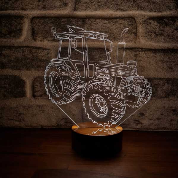 Traktör Figürlü Dekoratif Hediye Led Masa Lambası | BYLAMP