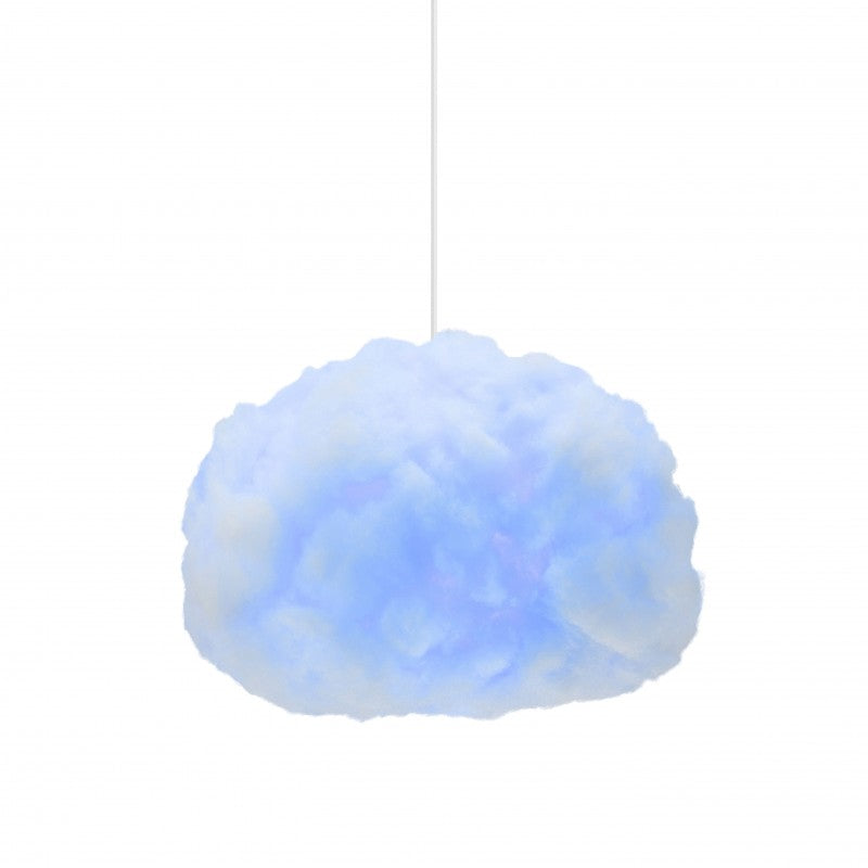 Cloud Pendant Lighting Small White Cord