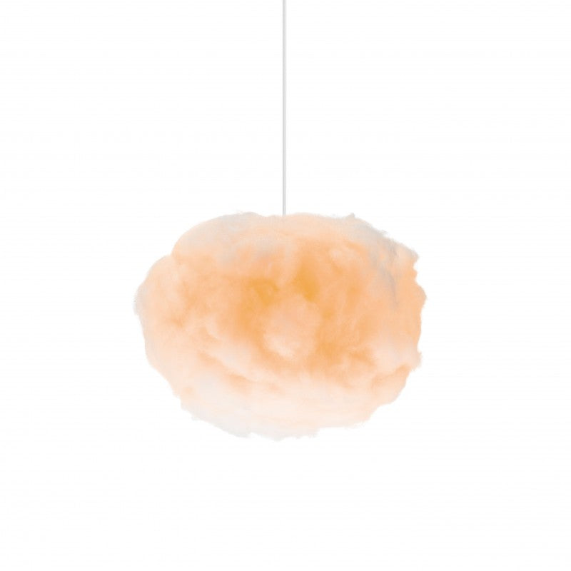 Cloud Pendant Lighting Small White Cord