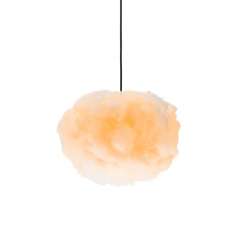 Cloud Pendant Lighting Small White Cord