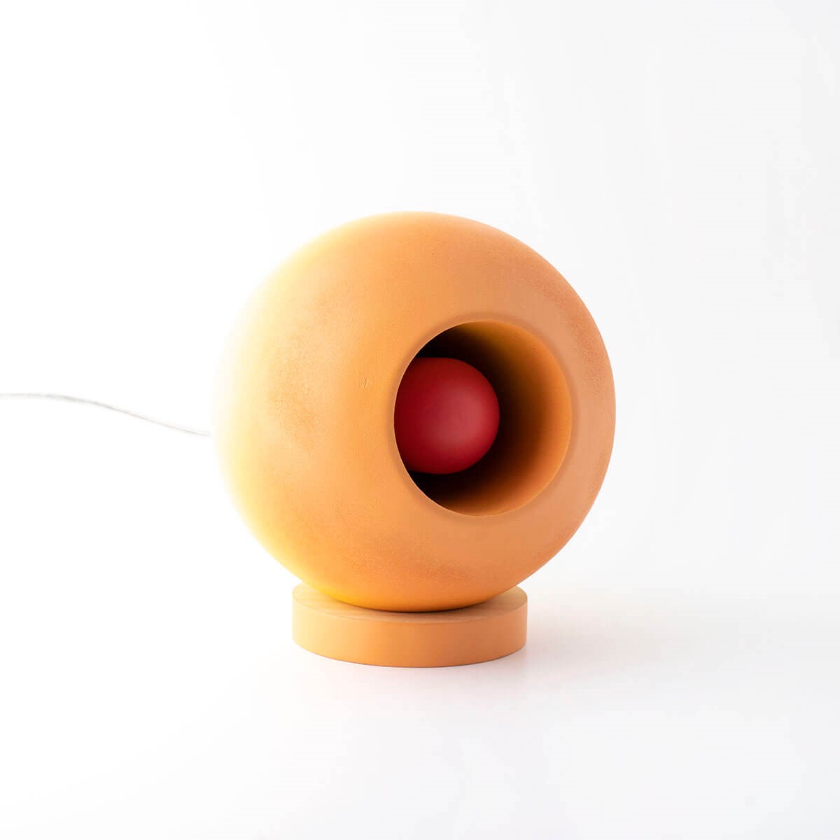 Venus - Round Colorful Concrete Table Lamp