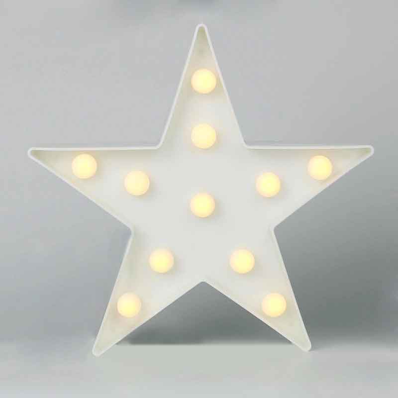 LED Dekoratif Star Lamba