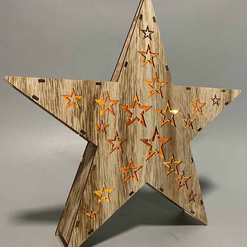 Starry Wooden Star Board