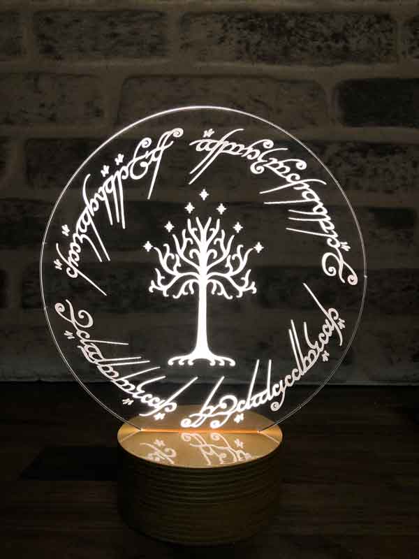 Lord of the Rings White Tree Lamp